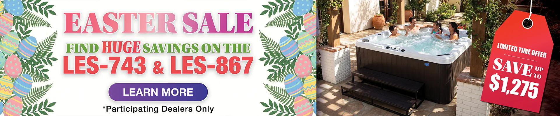 Calspas hot tub being used in a family setting - Shoreline