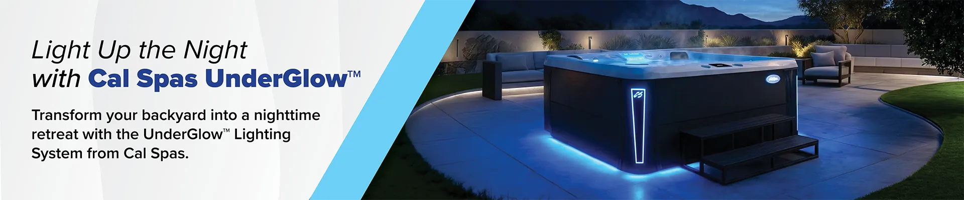 Calspas hot tub being used in a family setting - Shoreline