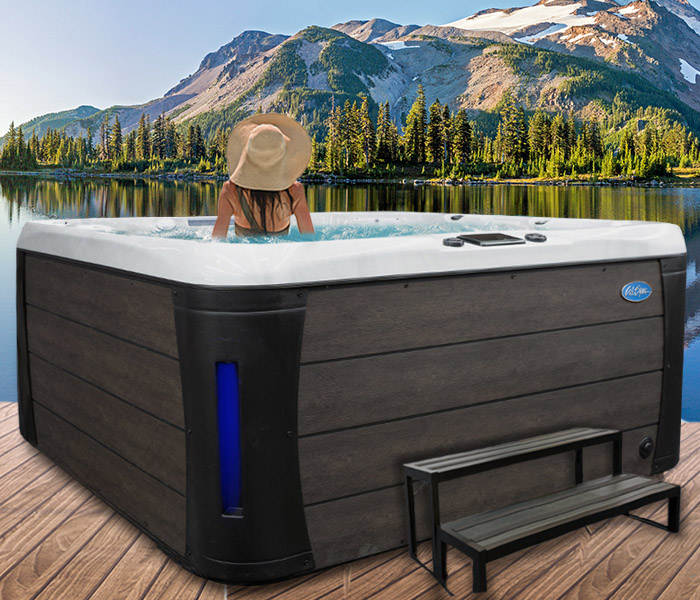 Calspas hot tub being used in a family setting - hot tubs spas for sale Shoreline